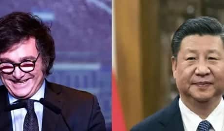 Javier Milei visita China