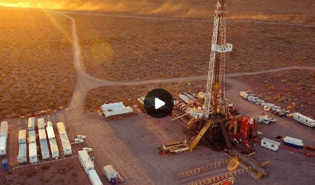yacimiento de petróleo en el sur de América