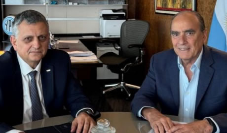 Exportación de Gas Licuado YPF: Guillermo Francos, celebró el impulso que toma el nuevo proyecto de YPF junto a su CEO, Horacio Marín
