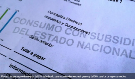 El Gobierno Nacional avanza en un nuevo esquema de subsidios para la luz y el gas