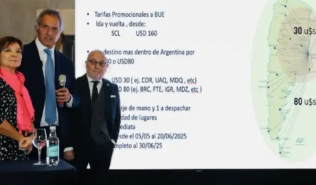 Daniel Scioli y Bernardo Martín cierran acuerdo para atraer más turistas chilenos a la Argentina