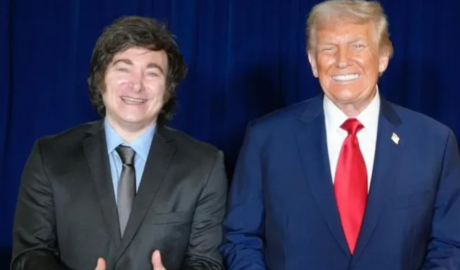 Milei Washington reunión Trump reconstrucción Gaza