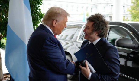 Milei gira internacional Trump Chile