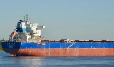 Histórico: Llegó a la Argentina el buque granelero que concretará la primera exportación de trigo con destino a China