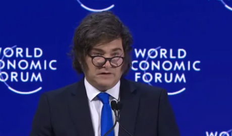 Javier Milei desplegó su mensaje en Davos, eclipsado por el impacto de Donald Trump