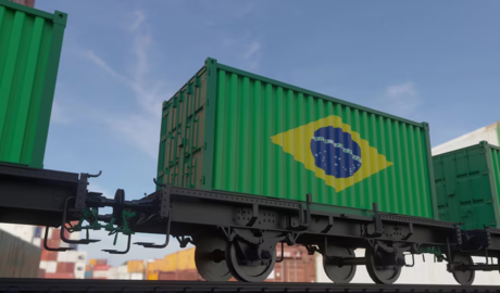 transporte ferroviario de cargas en Brasil