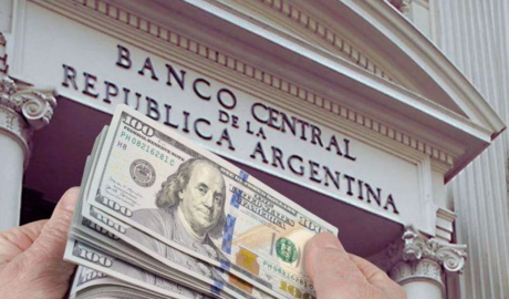 reservas BCRA caída oro pagos deuda