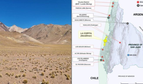 hallazgo sistema cobre oro molibdeno San Juan