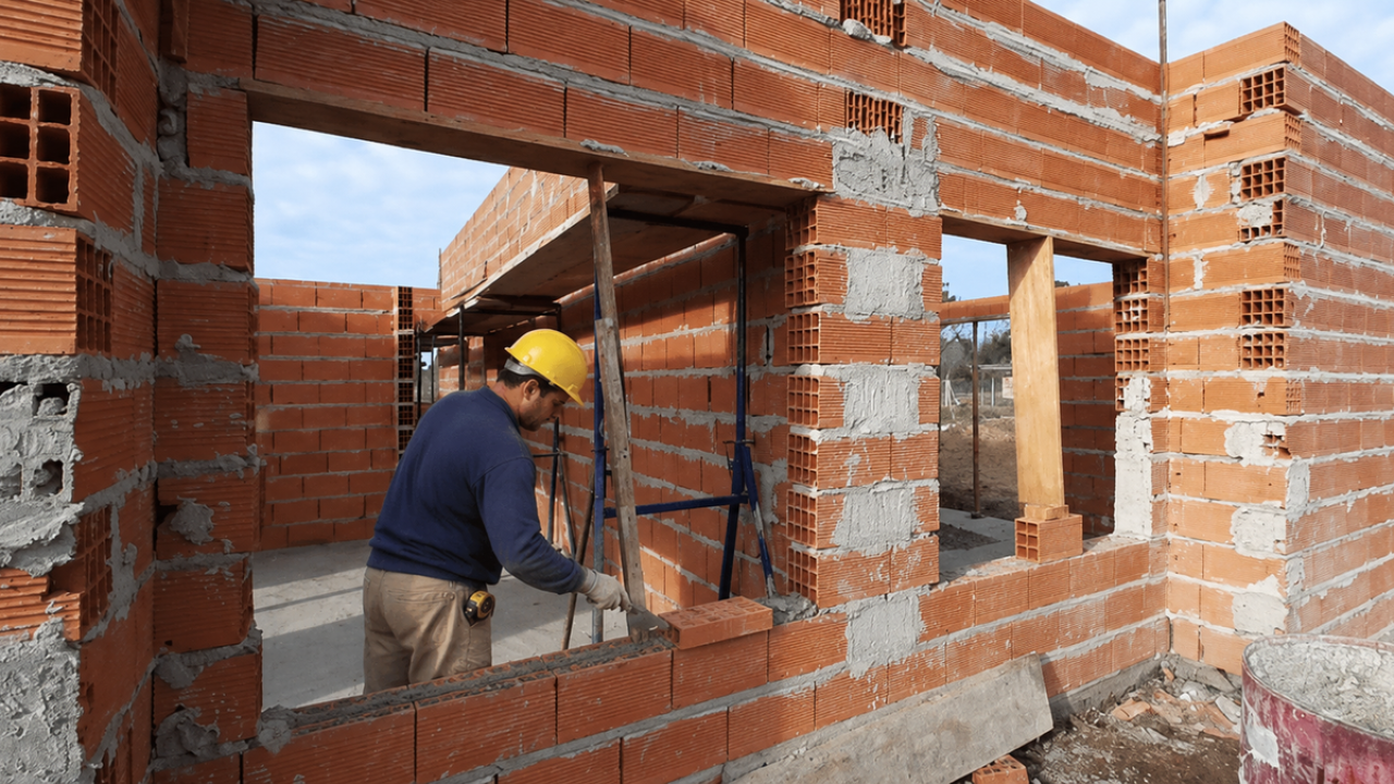 La construcción en modo "serrucho": rebotó 4,1% en mayo pero no logra consolidar una recuperación