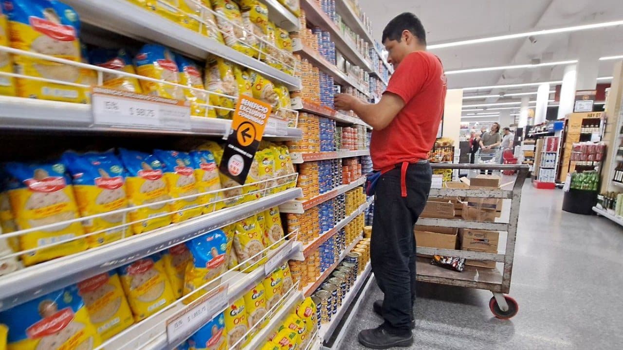 ventas en supermercados