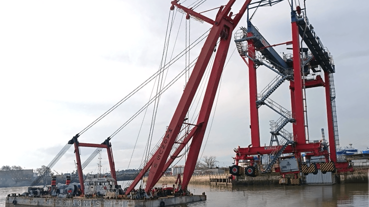 Servimagnus actuó en menos de 48 horas ante la Emergencia Terminal Exolgan Dock Sud