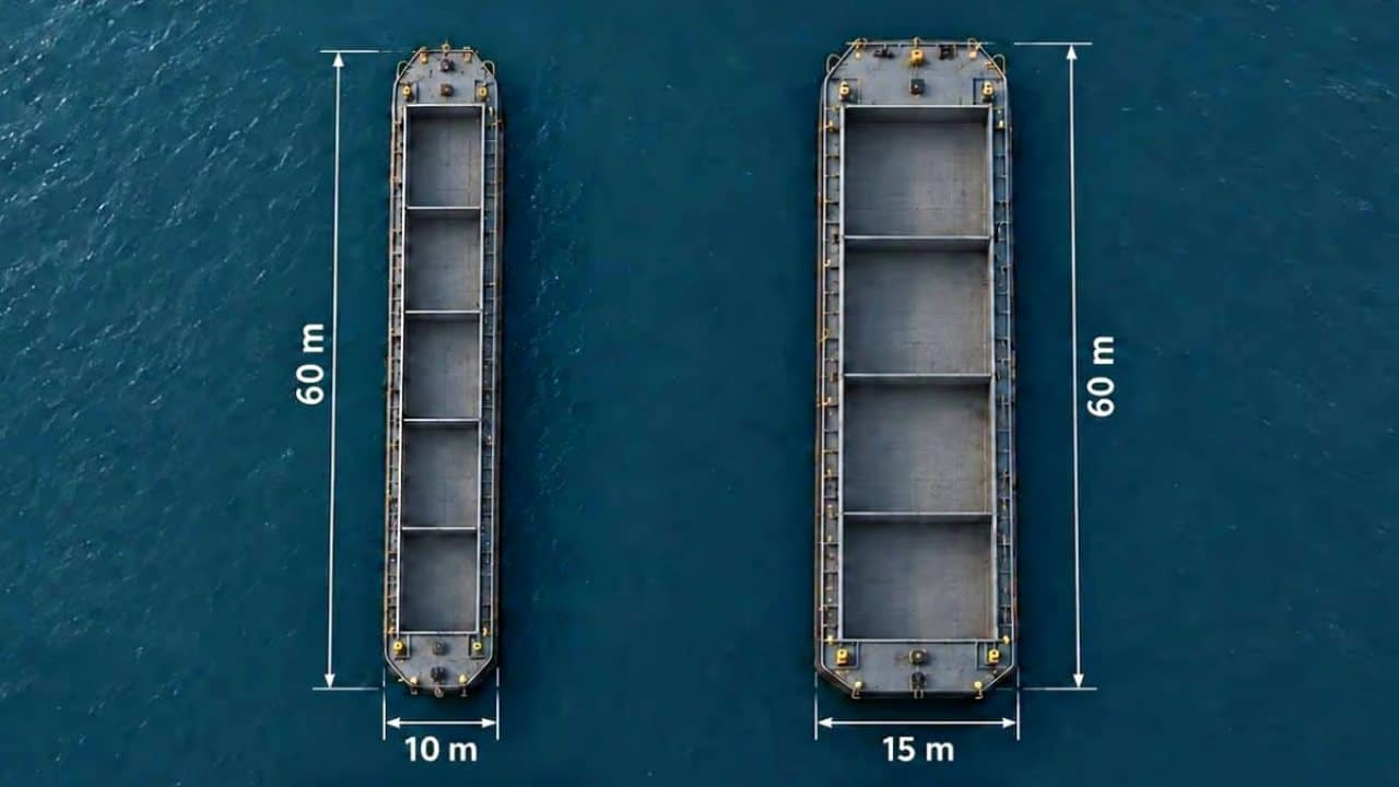 Un estudio del ITBA analiza la eficiencia barcazas Hidrovía y propone nuevas configuraciones de convoyes